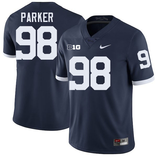 Matthew Parker Penn State Jersey,PSU Nittany Lions #98 Matthew Parker Football Uniforms-Retro